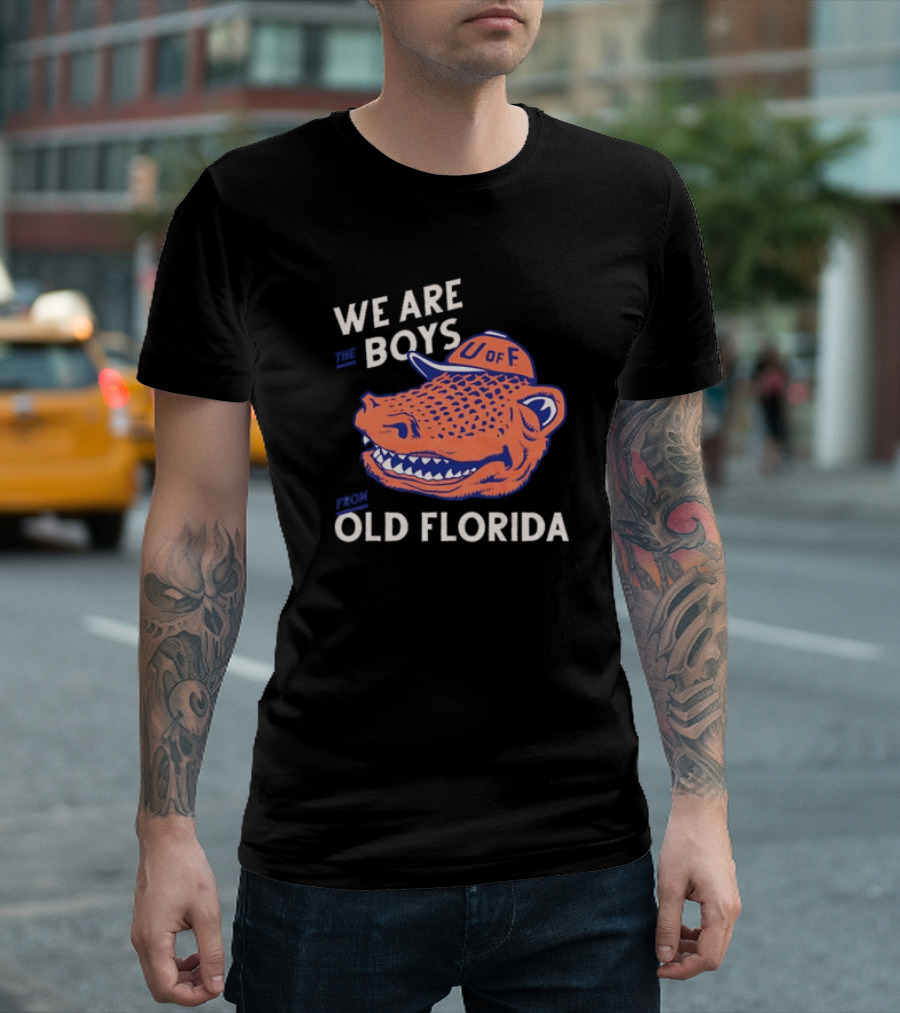 Florida Gators We Are The Boys From Old Florida U Of F Vintage T-Shirt