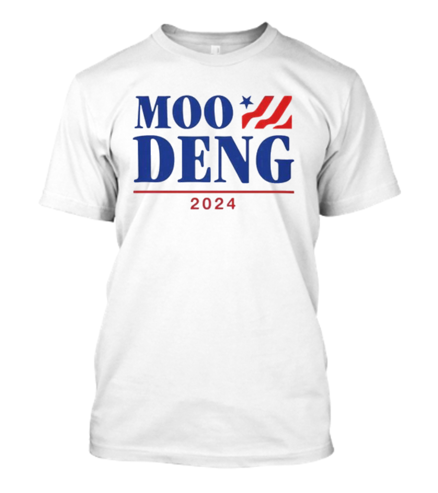 Moo Deng 2024 Hippo Election Campaign Premium T-Shirt