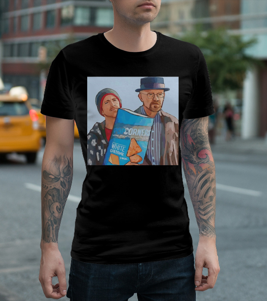 Walter and Jesse PopCorners White Cheddar Classic T-Shirt