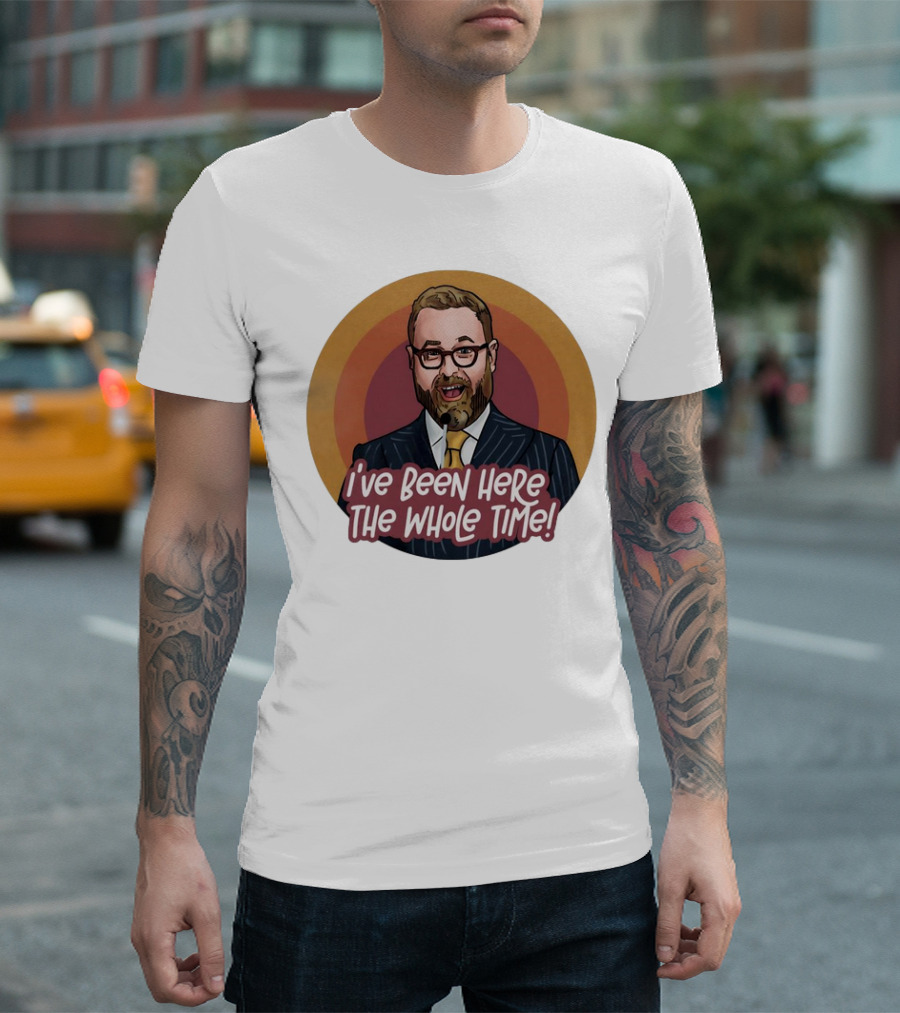 Sam Reich I've Been Here The Whole Time Comic T-Shirt