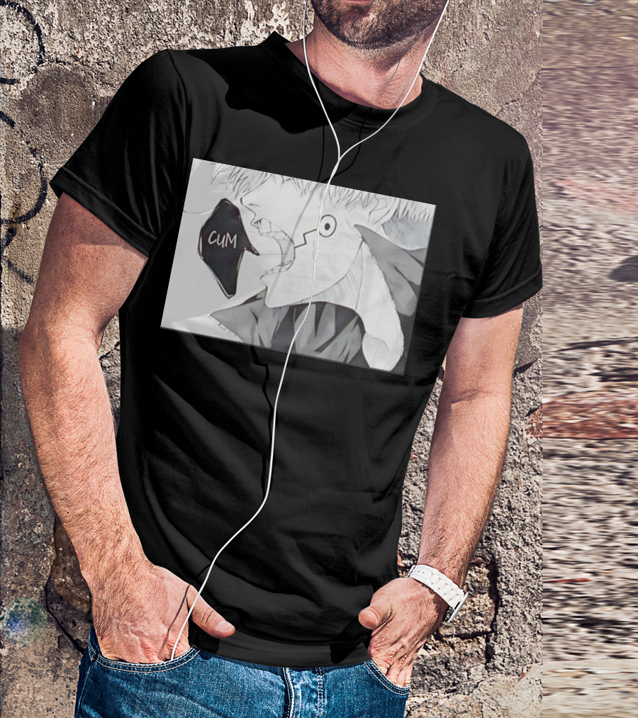 Inumaki Toge Cum Funny Manga Style Speech Bubble T-Shirt