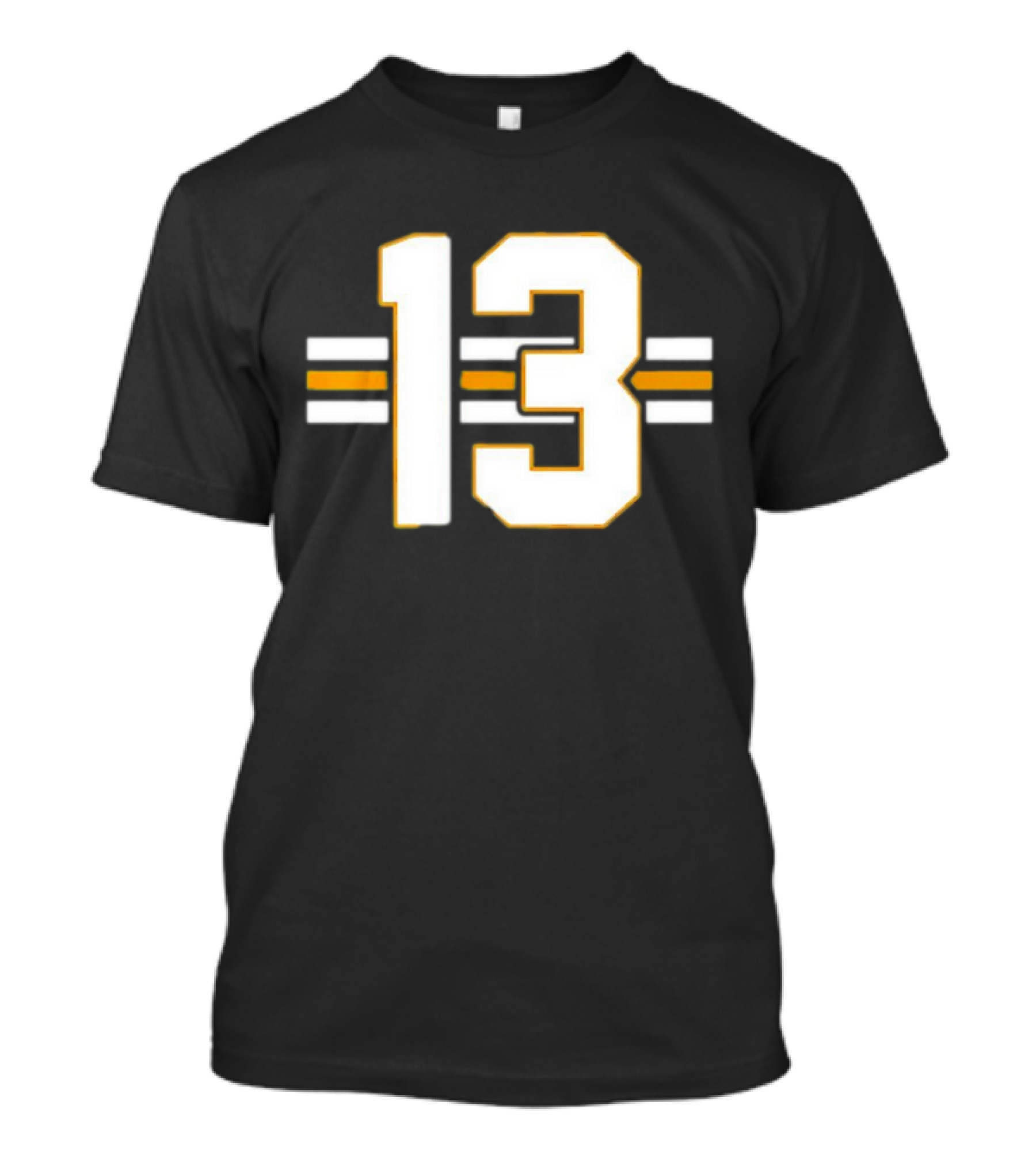 Kansas City Chiefs Lucky Football 13 Stripe Vintage Retro Sports Fan Merchandise T-Shirt