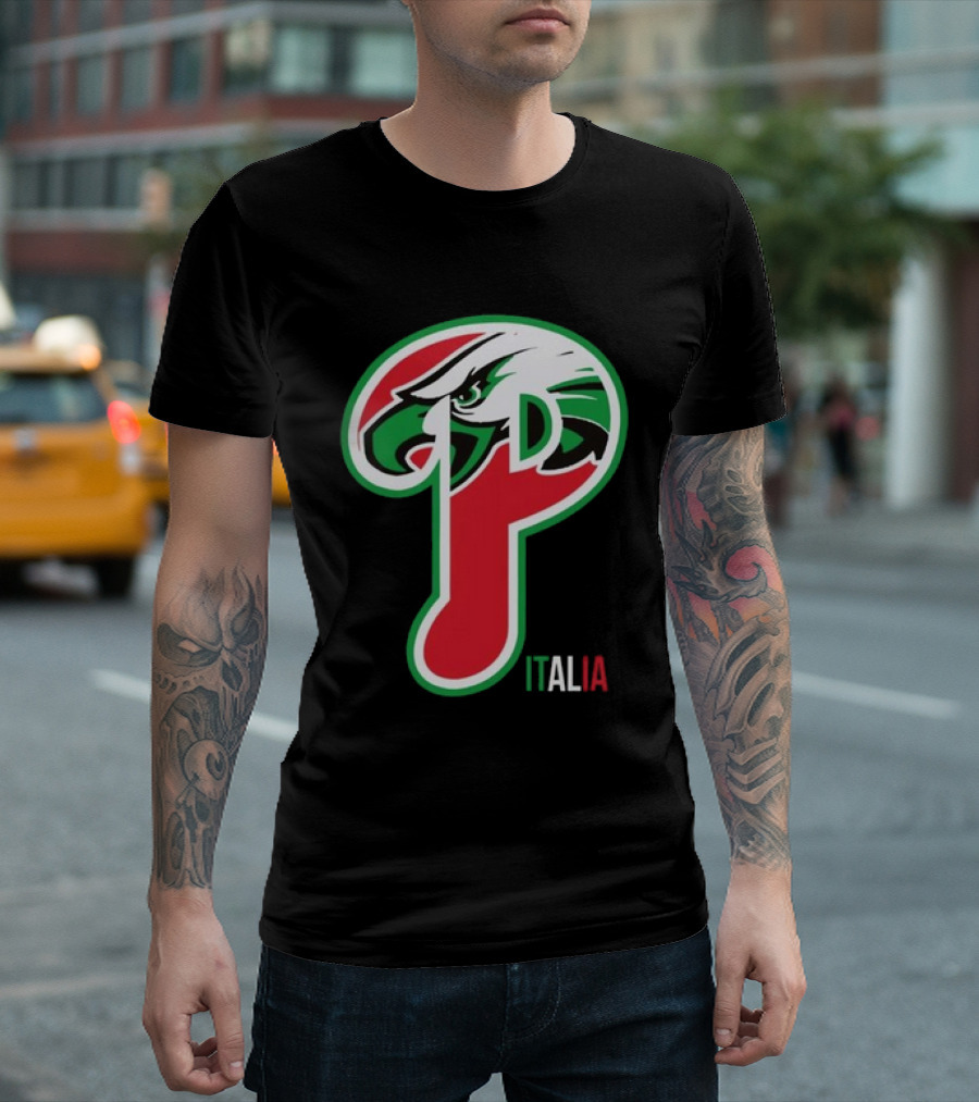 Phillies Eagles Italia T-Shirt