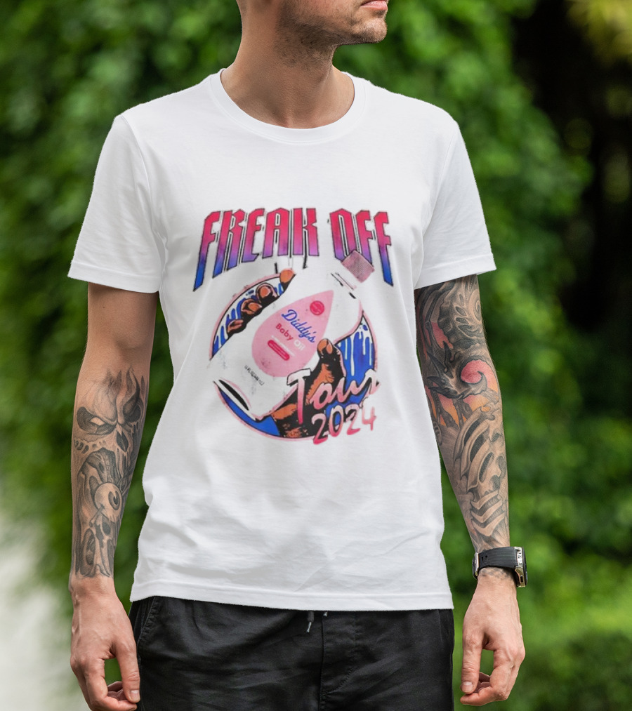 Freak Off Diddy's Baby Oil Tour T-Shirt