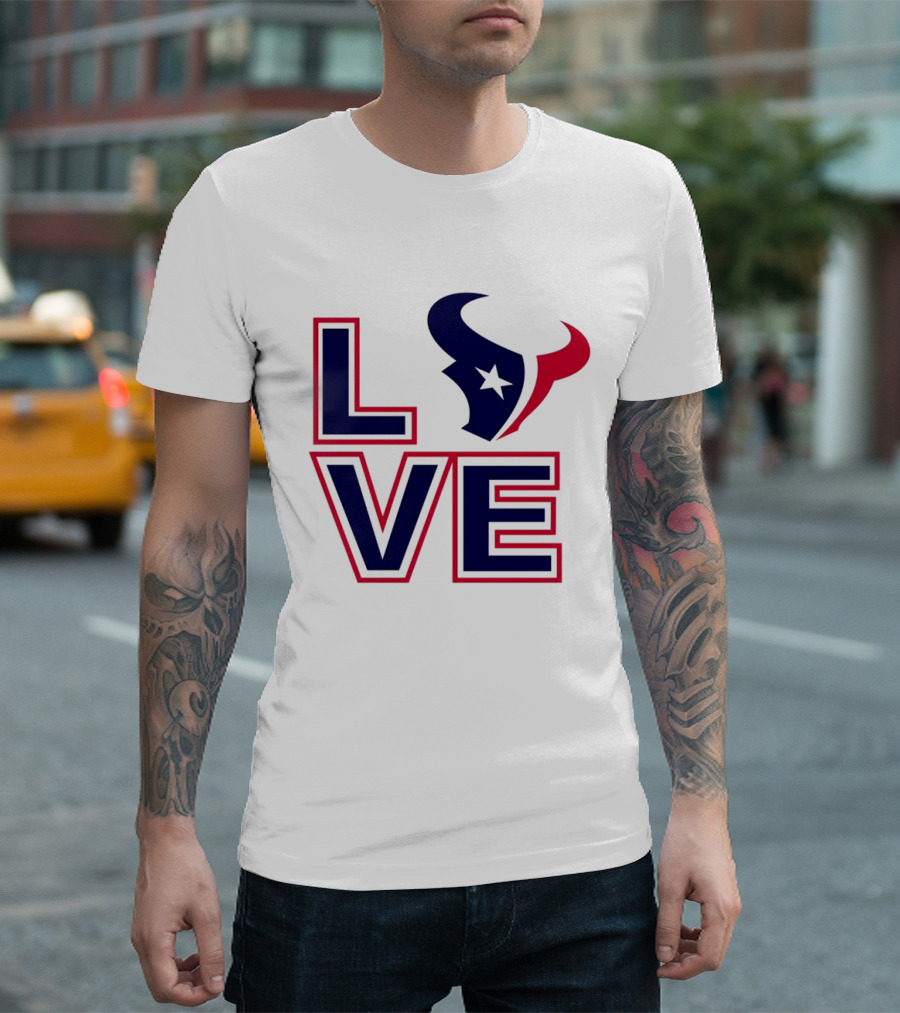 Houston Texans NFL Love Football Season T-Shirt