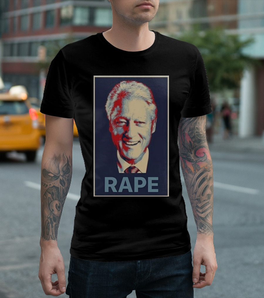 Alex Jones Bill Clinton Rape T-Shirt