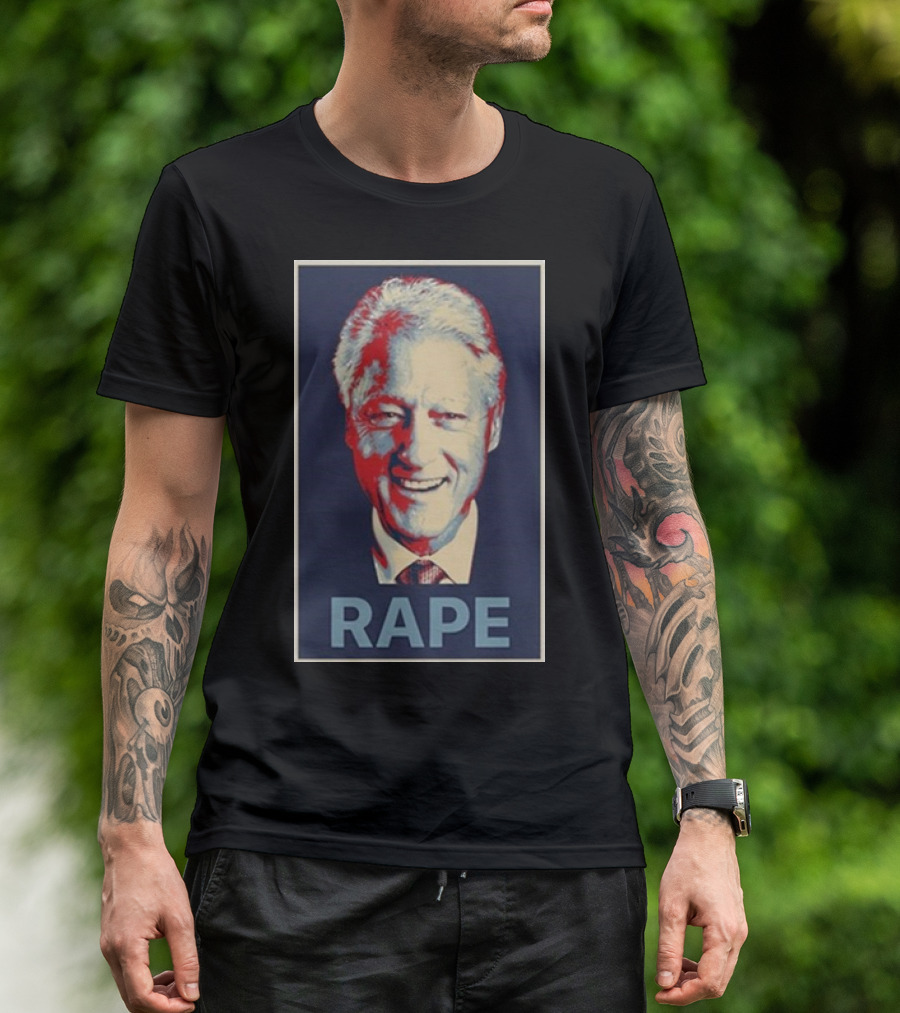 Alex Jones Bill Clinton Rape T-Shirt