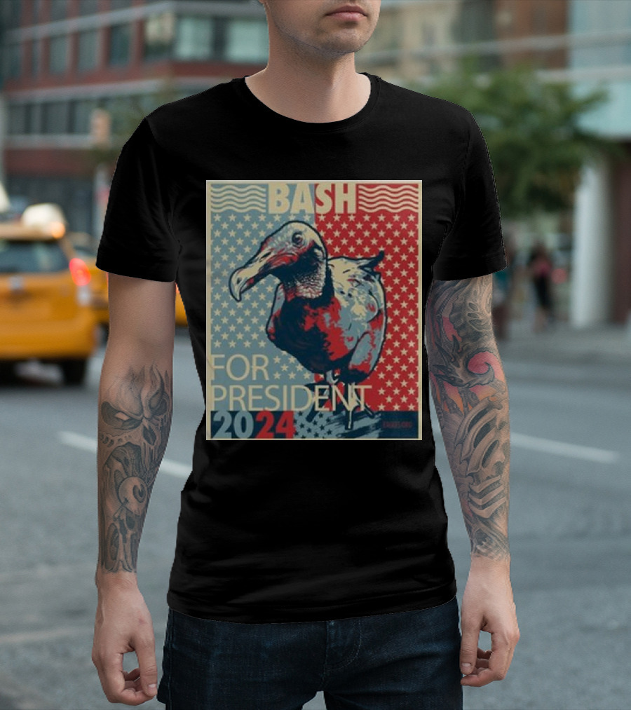 Bash 2024 For President Avian Elections Poster T-Shirt