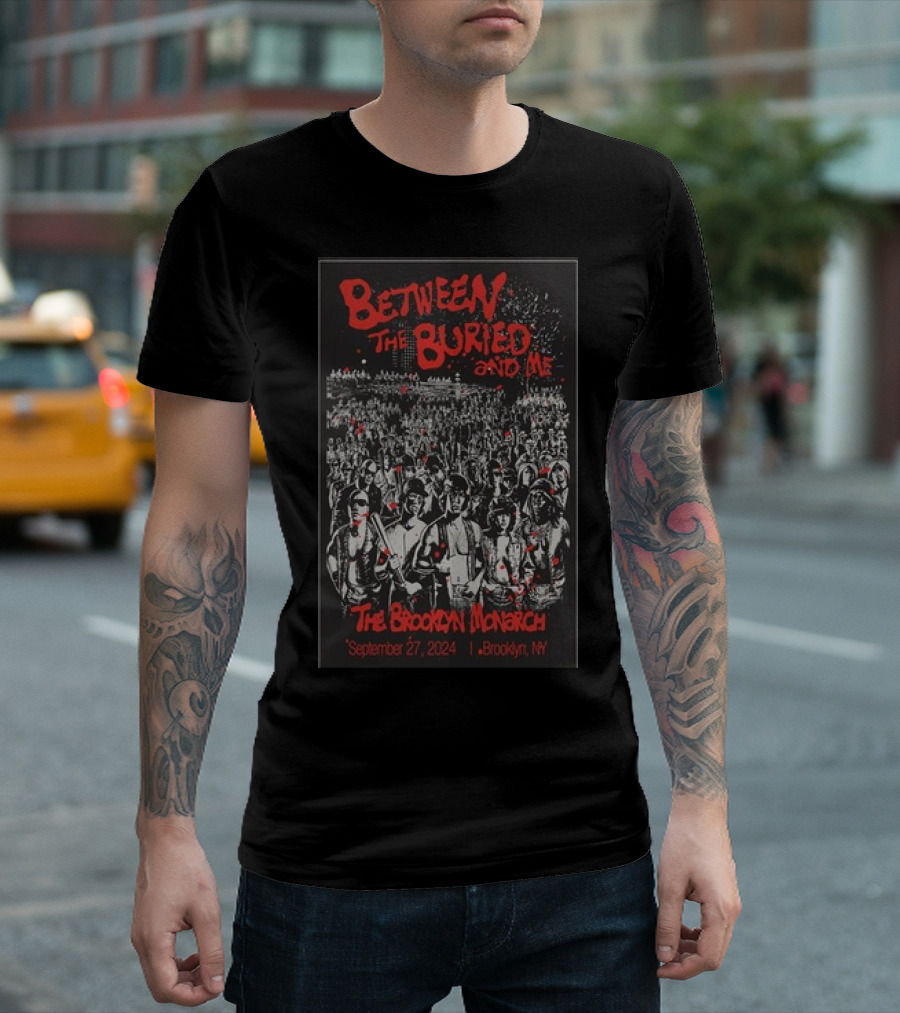 Between The Buried And Me Live at The Brooklyn Monarch September 27 2024 Brooklyn NY T-Shirt