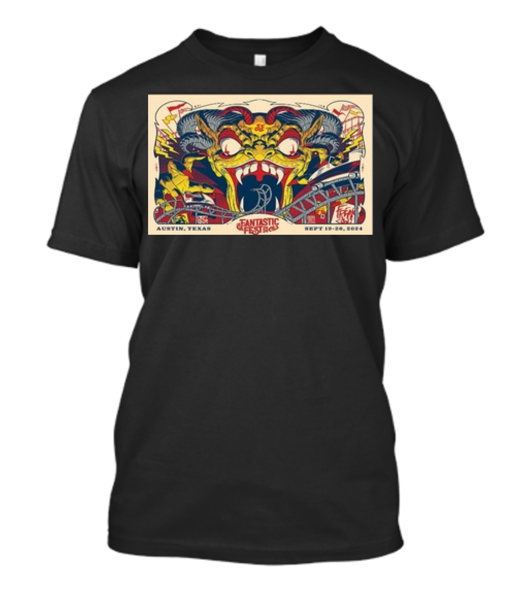 Fantastic Fest Austin Texas September 19-26 2024 Monster T-Shirt