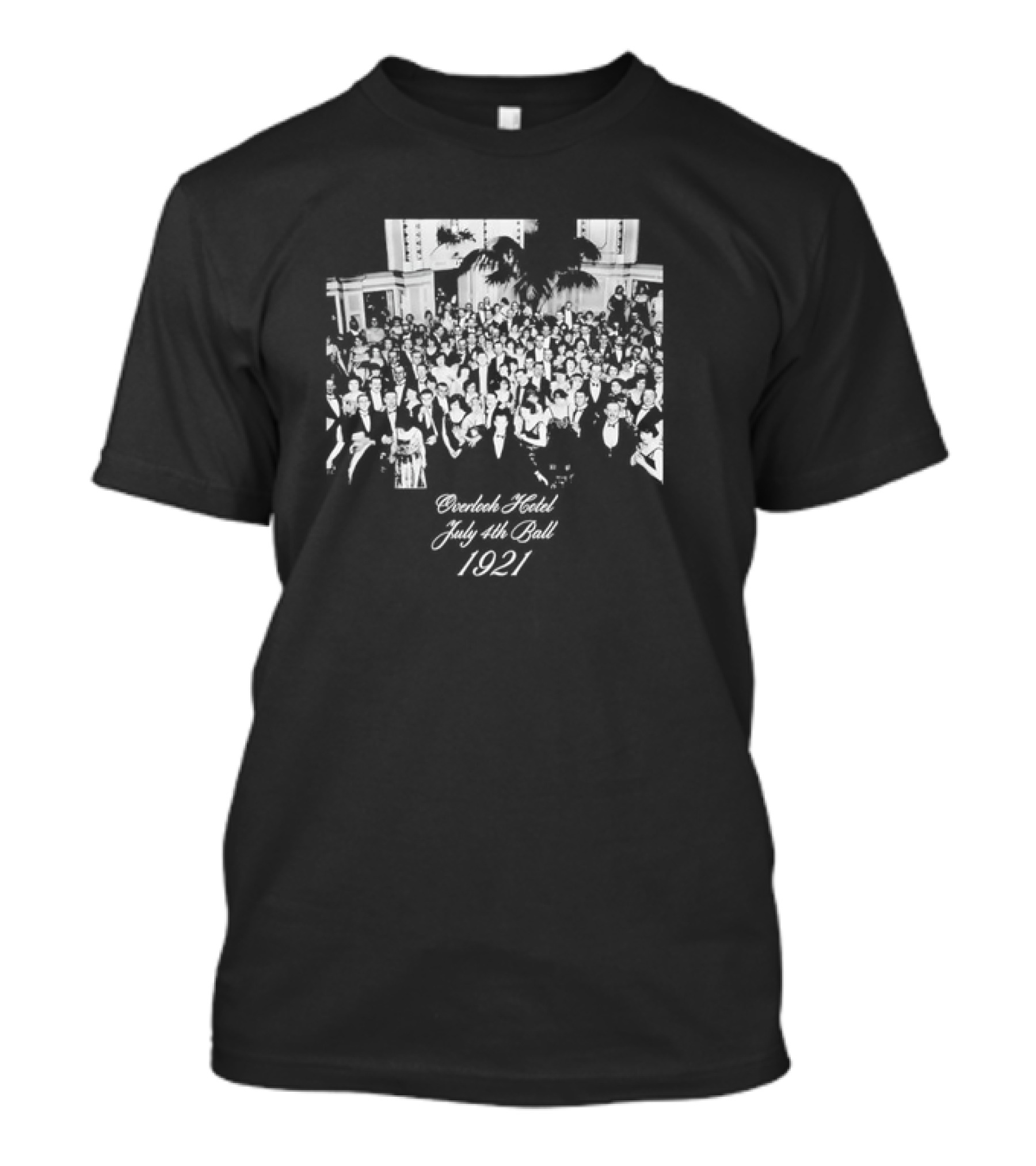 Overlook Hotel July 4th Ball 1921 Vintage Group Photo T-Shirt