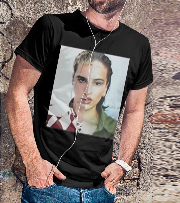 Rosalia Omega Split Face Artistic T-Shirt