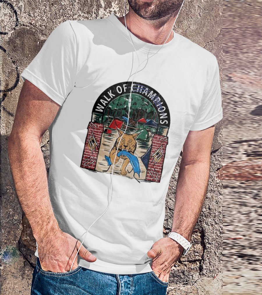 Walk Of Champions Wildcat Tent Scene T-Shirt