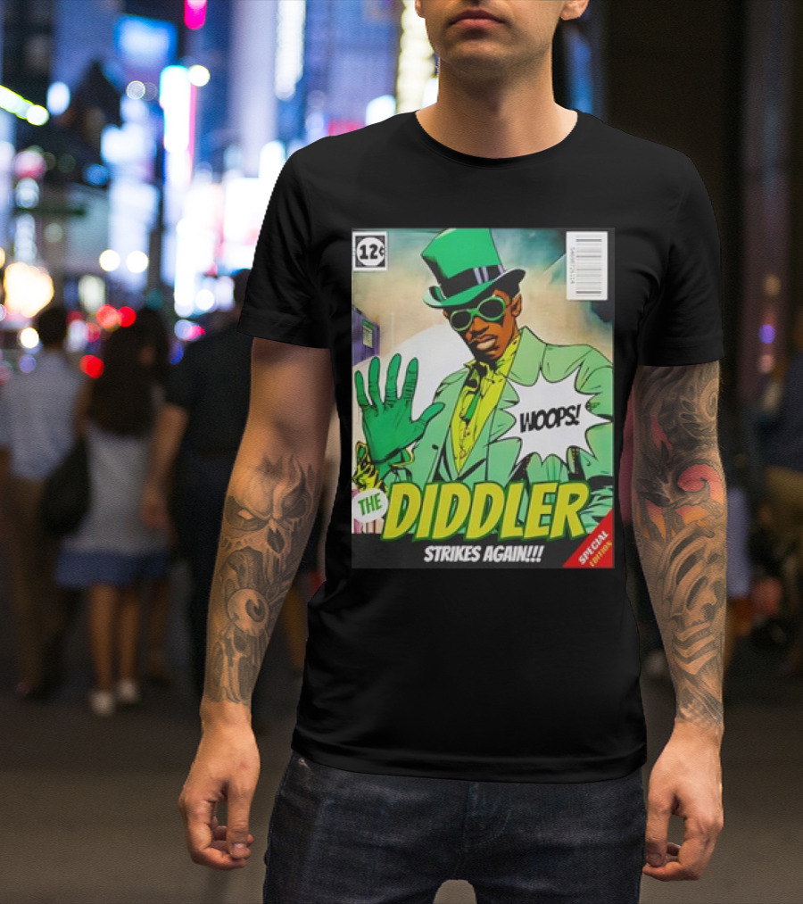 THE DIDDLER STRIKES AGAIN WOOPS SPECIAL EDITION 12¢ T-Shirt
