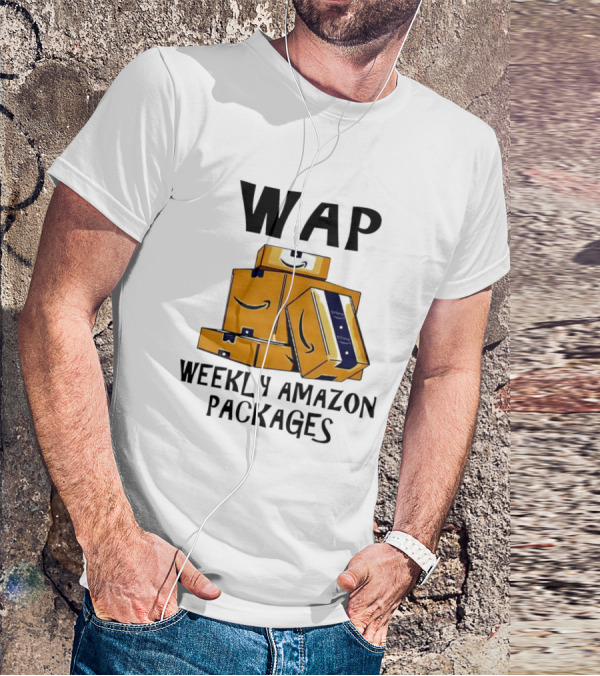 WAP Weekly Amazon Packages Box Stack T-Shirt