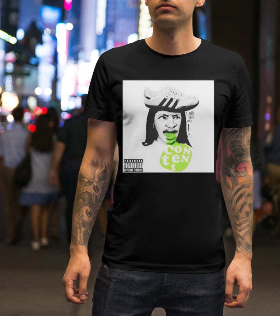 I Did This Luke Content Members Show The Album Retro Parental Advisory T-Shirt