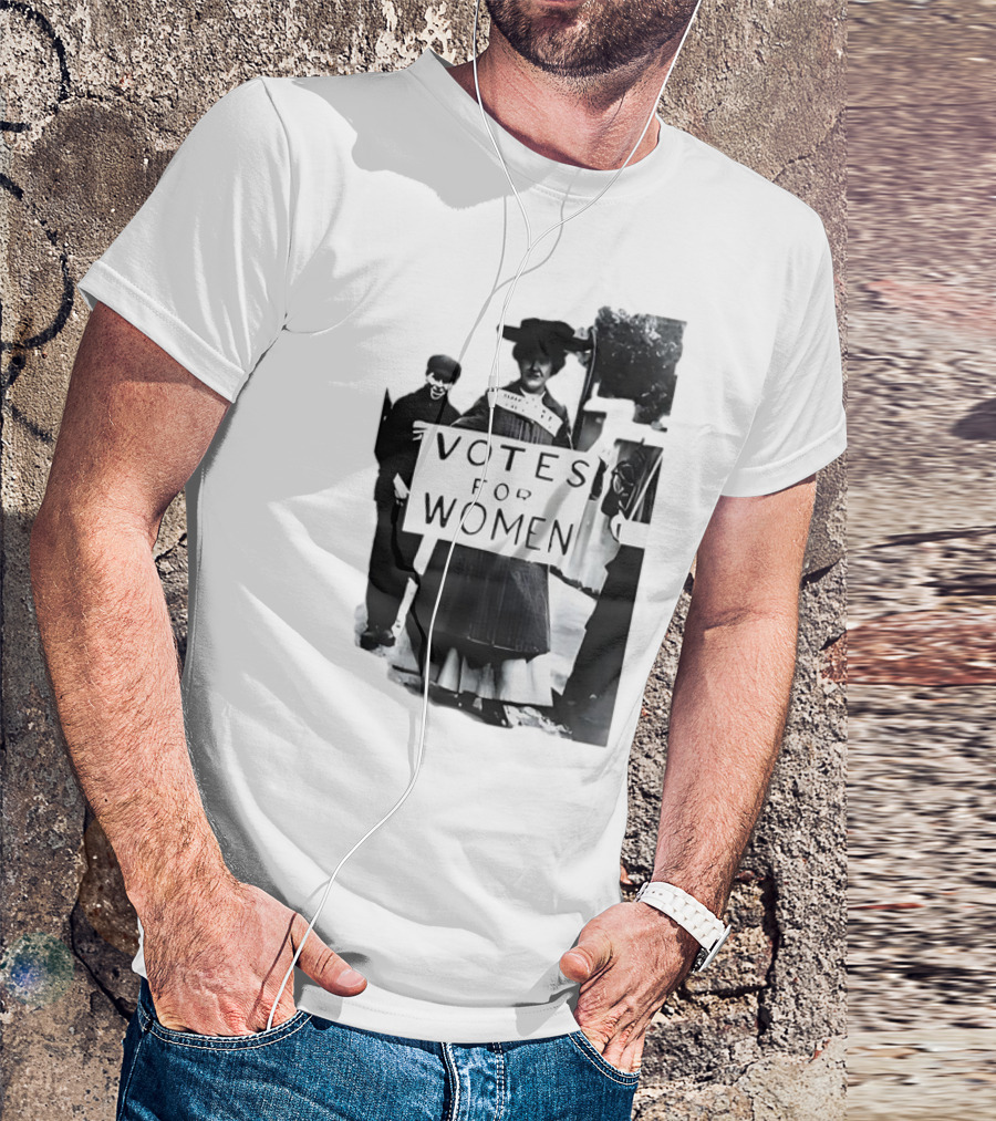 Votes For Women Vintage Suffragette Protest Historical Movement MJ Spider-Man Far From Home T-Shirt