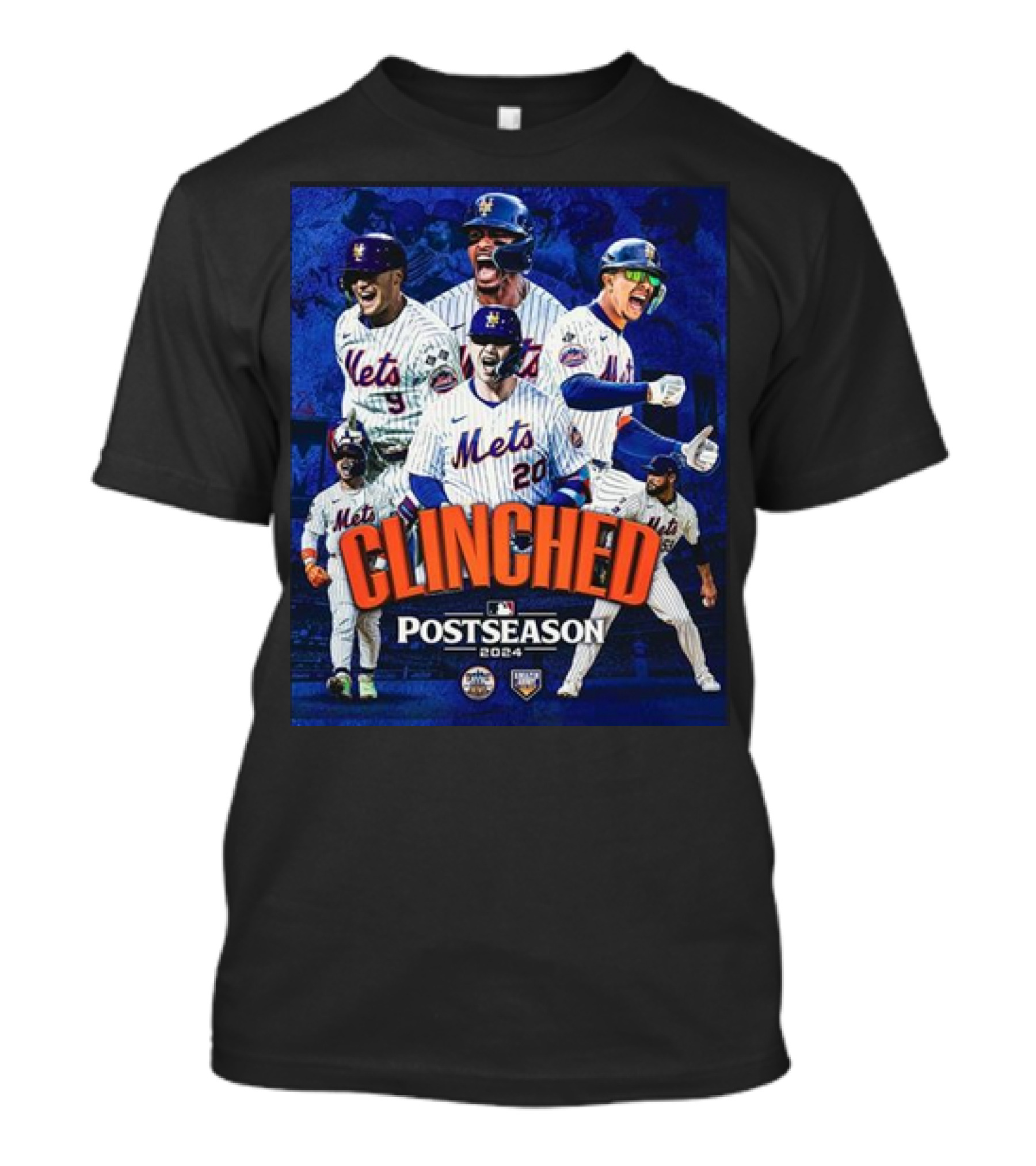 New York Mets Clinched Postseason T-Shirt