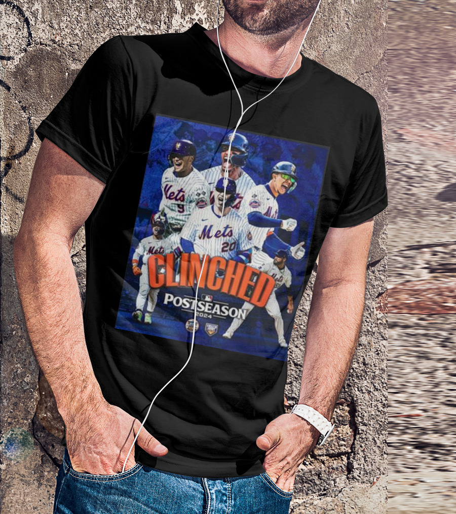 New York Mets Clinched Postseason T-Shirt