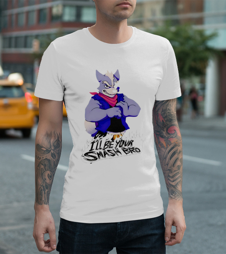 I'll Be Your Smash Bro Wolf Furry T-Shirt
