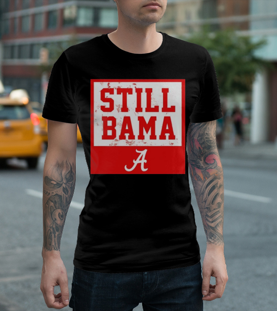 Alabama Crimson Tide Football Still Bama Retro A T-Shirt