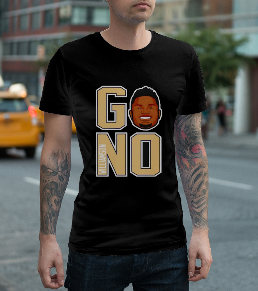 Zion Williamson GO NO Face Basketball T-Shirt