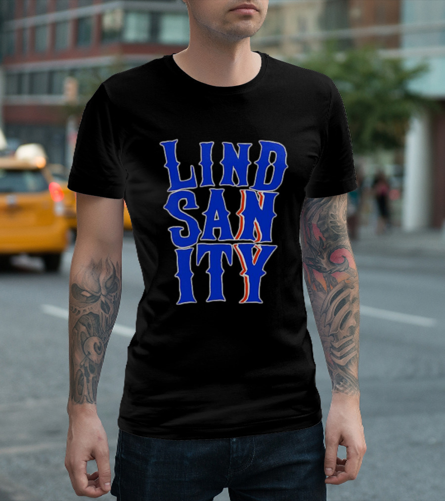 Vintage Francisco Lindor Lindsanity New York Met T-Shirt