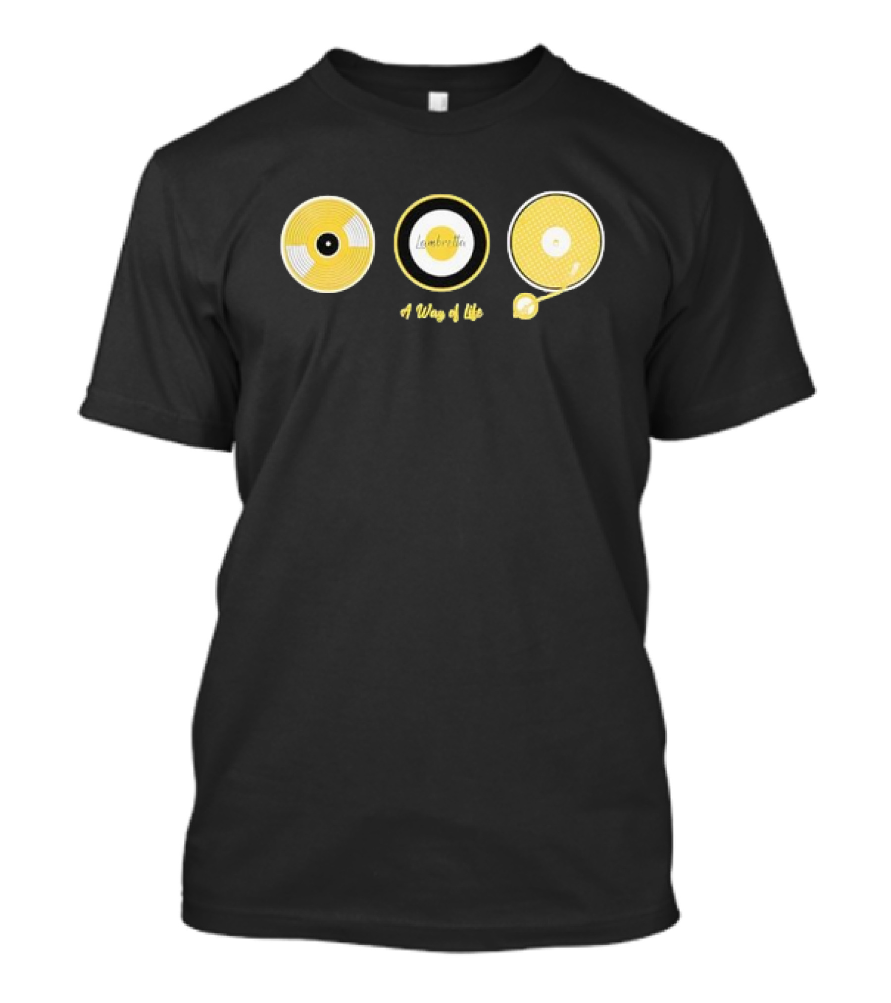 Lambretta Vinyl Disc A Way Of Life T-Shirt