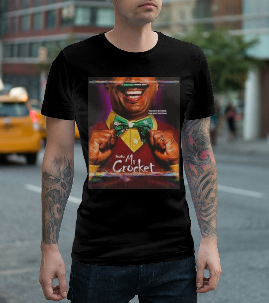 Huluween Original Movie Mr Crocket Your Next Nightmare October 21 T-Shirt