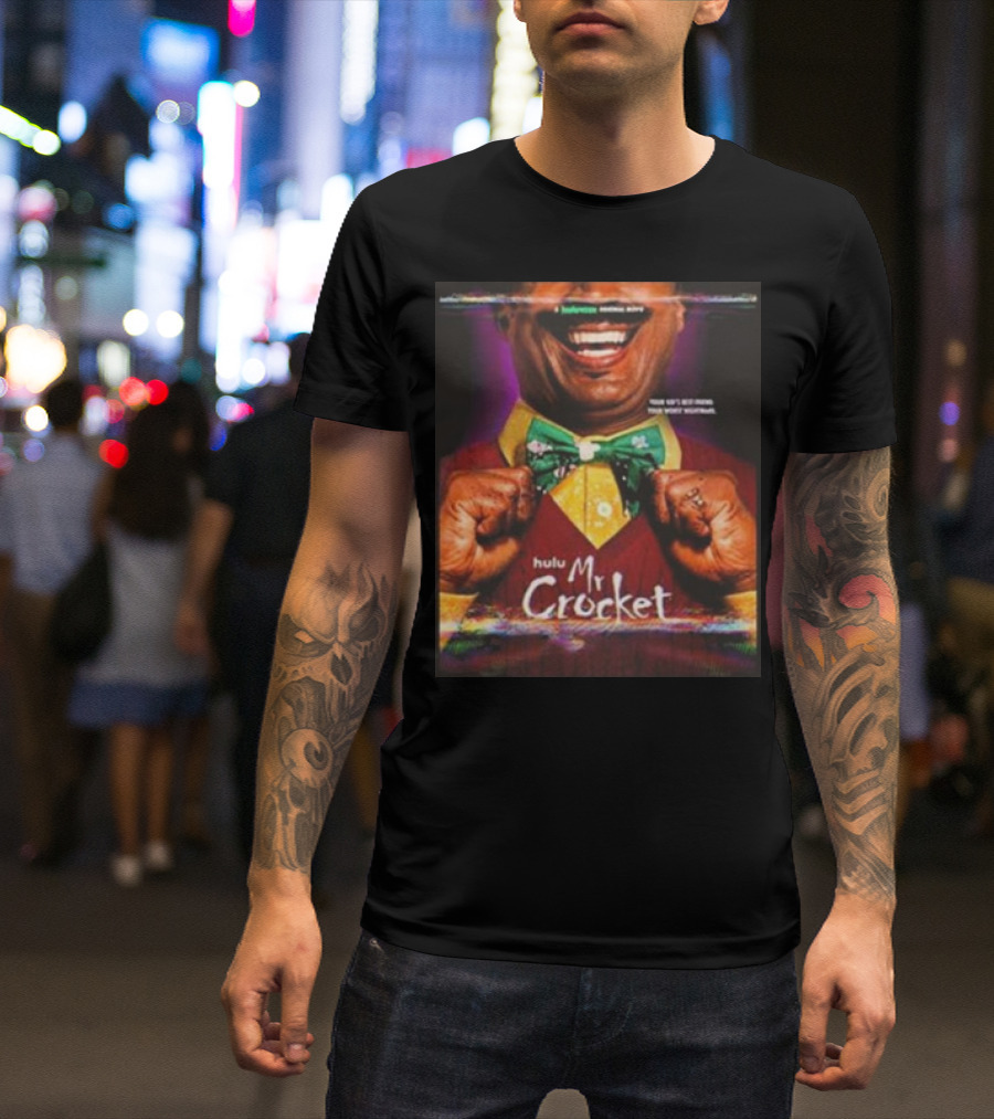 Huluween Original Movie Mr Crocket Your Next Nightmare October 21 T-Shirt