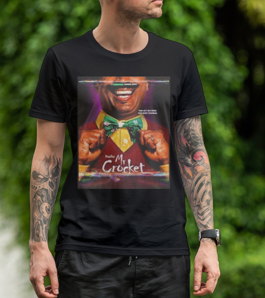 Huluween Original Movie Mr Crocket Your Next Nightmare October 21 T-Shirt