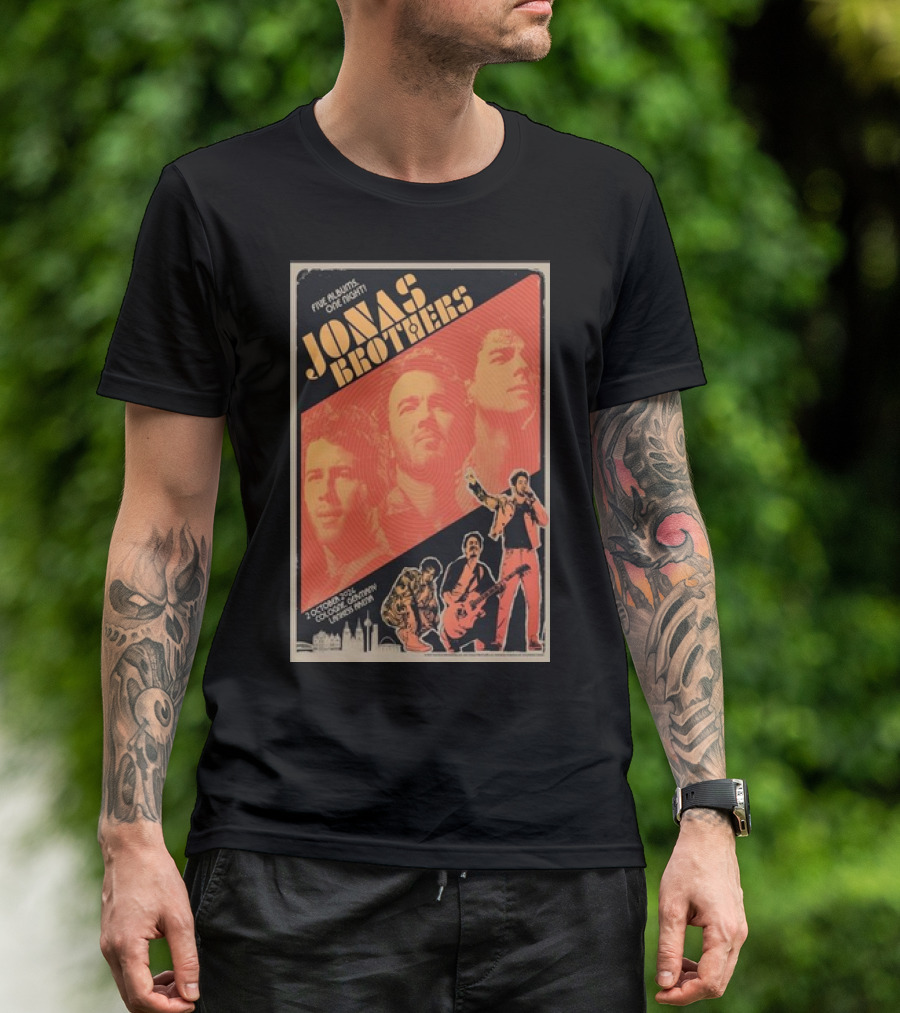 Jonas Brothers Five Albums One Night October 2, 2024 Lanxess Arena Cologne Germany T-Shirt