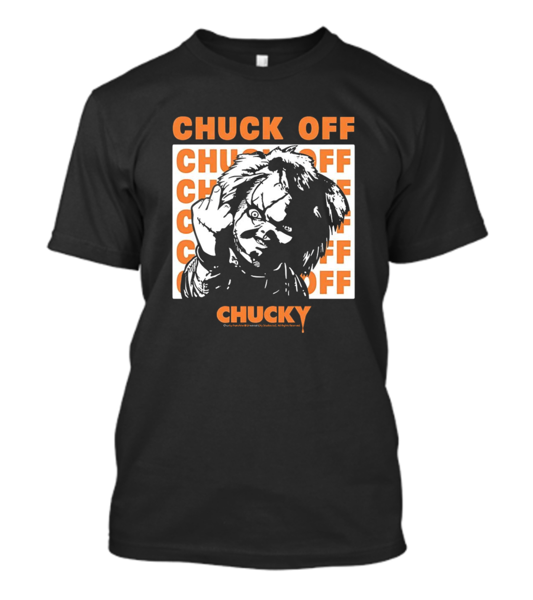 Riot Society Chucky Chuck Off Horror Icon Rebellion T-Shirt