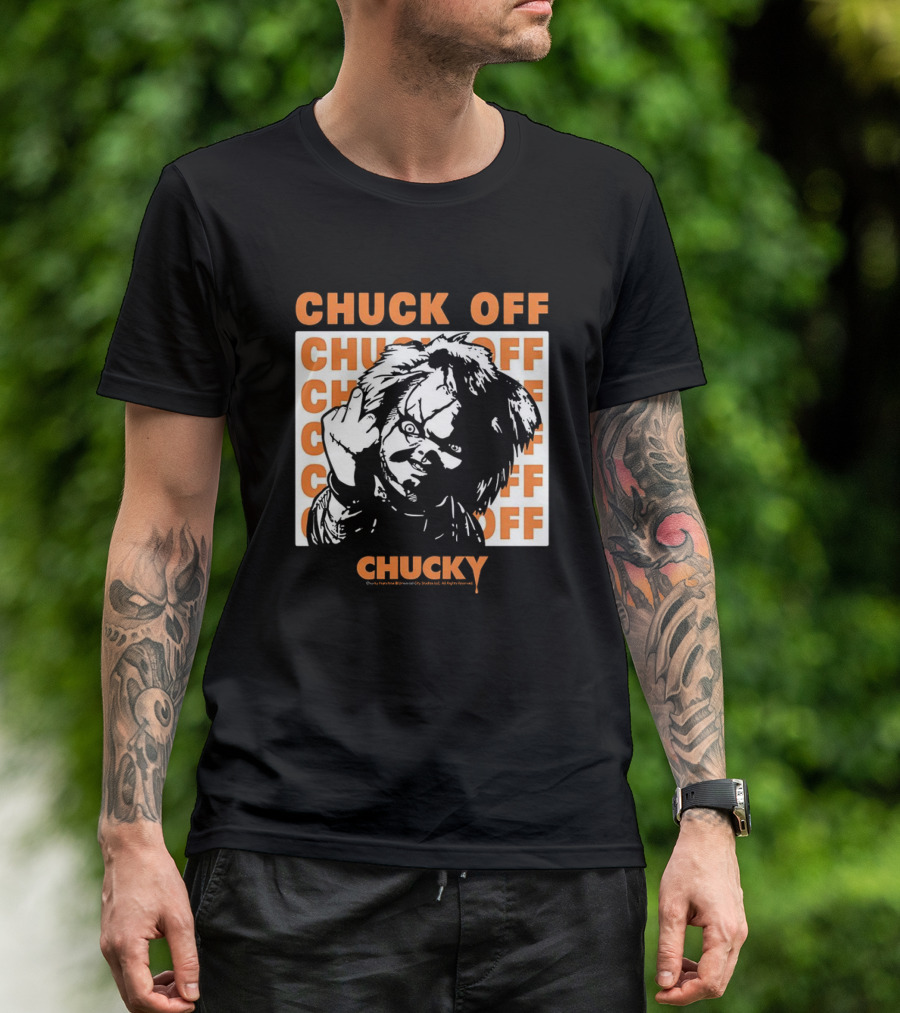 Riot Society Chucky Chuck Off Horror Icon Rebellion T-Shirt