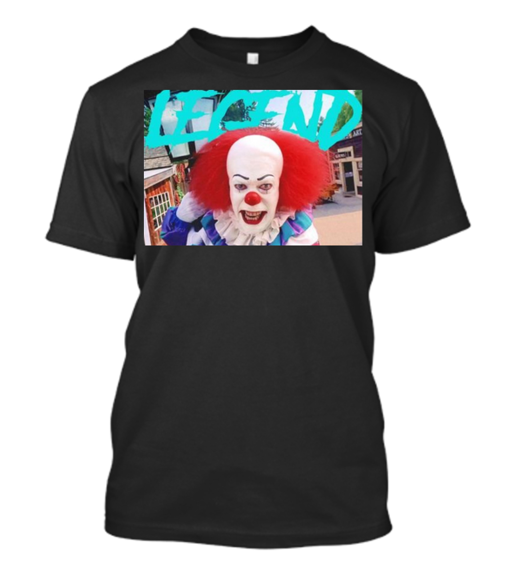 The Pennywise Spooky Legend Retro Clown Horror T-Shirt