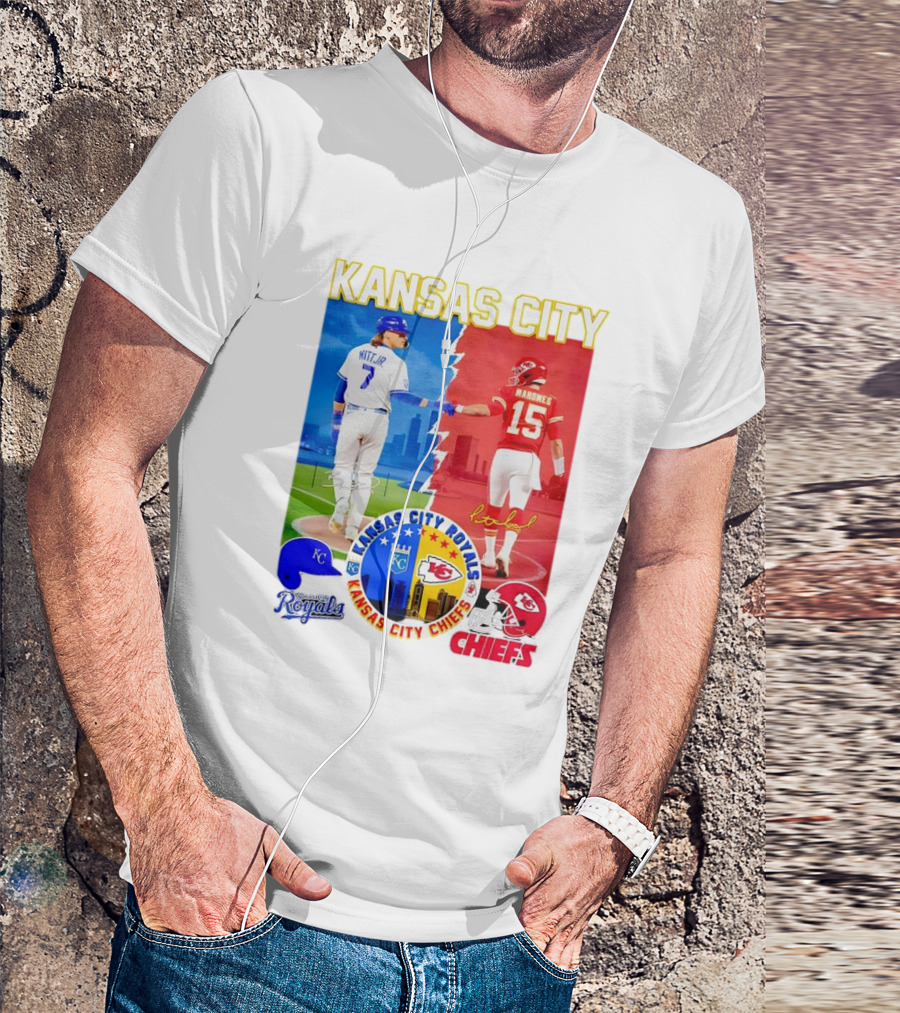 Kansas City Mahomes Chiefs Royals Witt Jr. T-Shirt