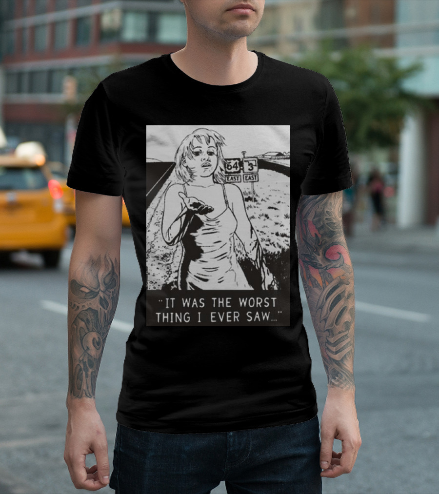 Chat Pile Shame It Was The Worst Thing I Ever Saw Route 64 3 East T-Shirt