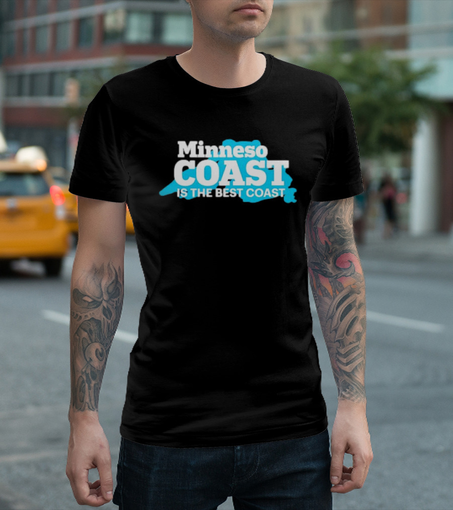 Minneso Coast Is The Best Coast T-Shirt