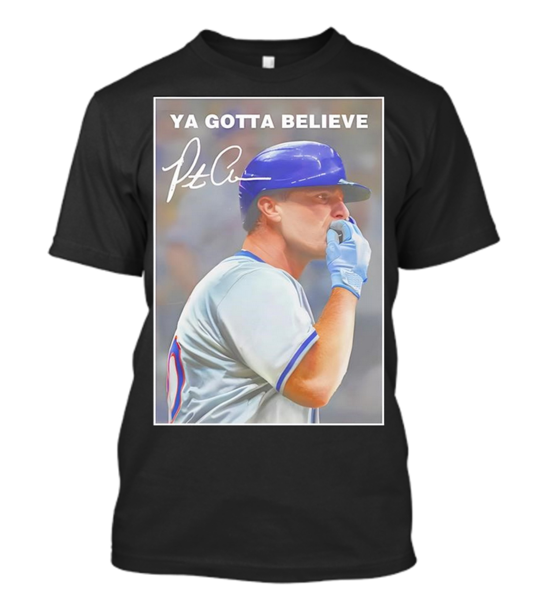 Pete Alonso New York Mets Ya Gotta Believe Chef’s Kiss T-Shirt