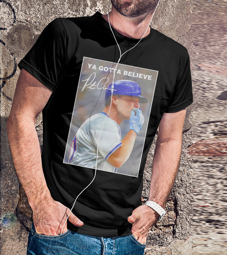 Pete Alonso New York Mets Ya Gotta Believe Chef’s Kiss T-Shirt