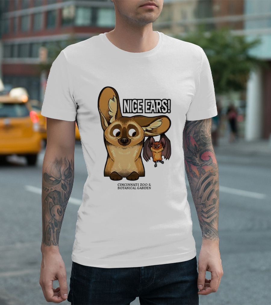 Nice Ears Cincinnati Zoo And Botanical Garden Animal Characters T-Shirt
