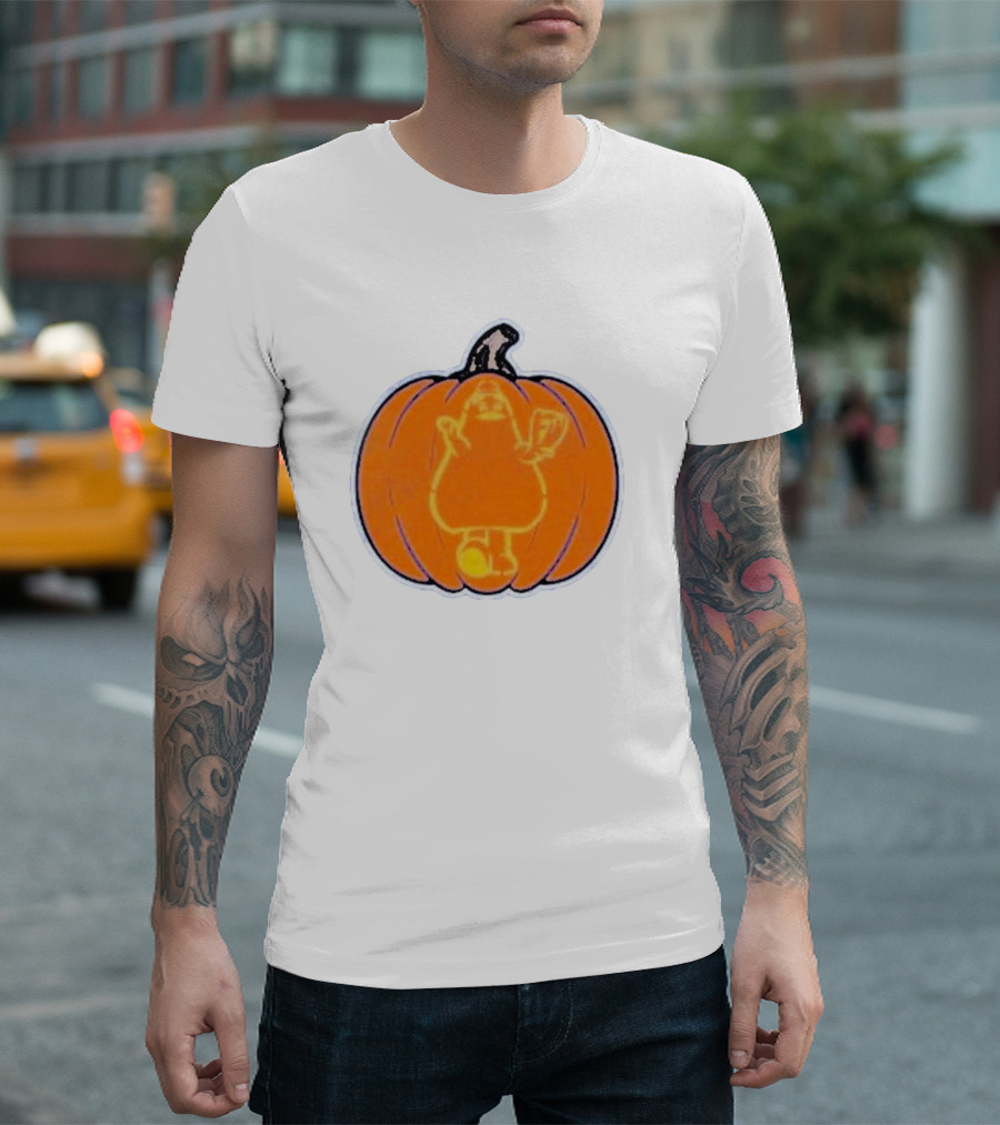New York Mets Playoff Pumpkin Halloween T-Shirt