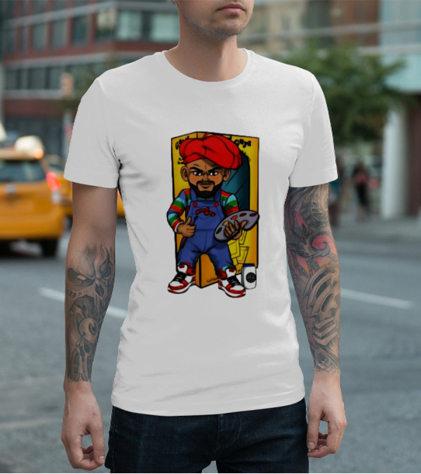 The Real McCoy JDX Cartoon Artist With Palette And Brush T-Shirt