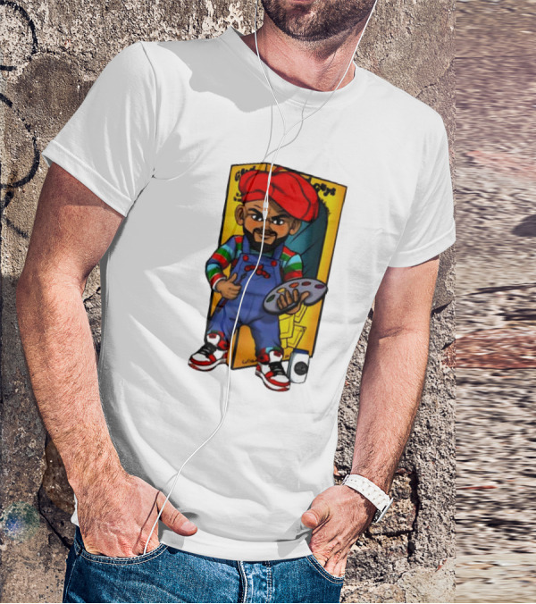 The Real McCoy JDX Cartoon Artist With Palette And Brush T-Shirt