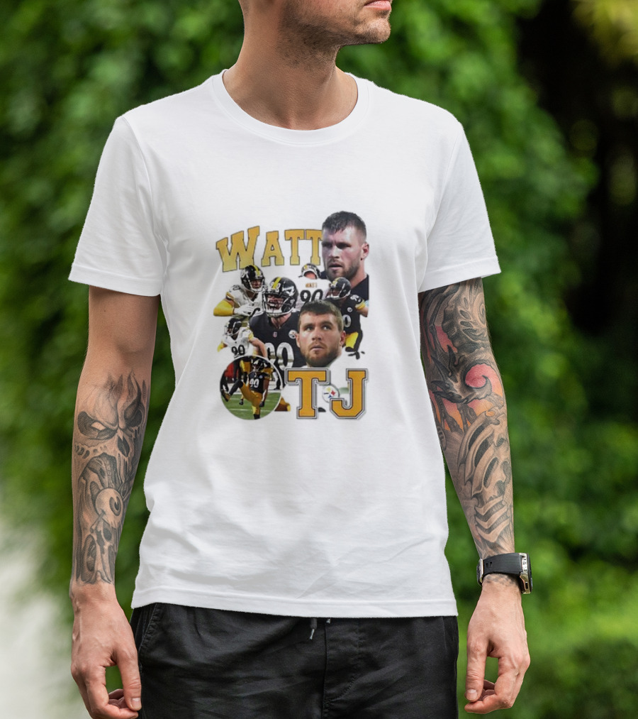 Watt Tj Pittsburgh Steelers Football 90 T-Shirt