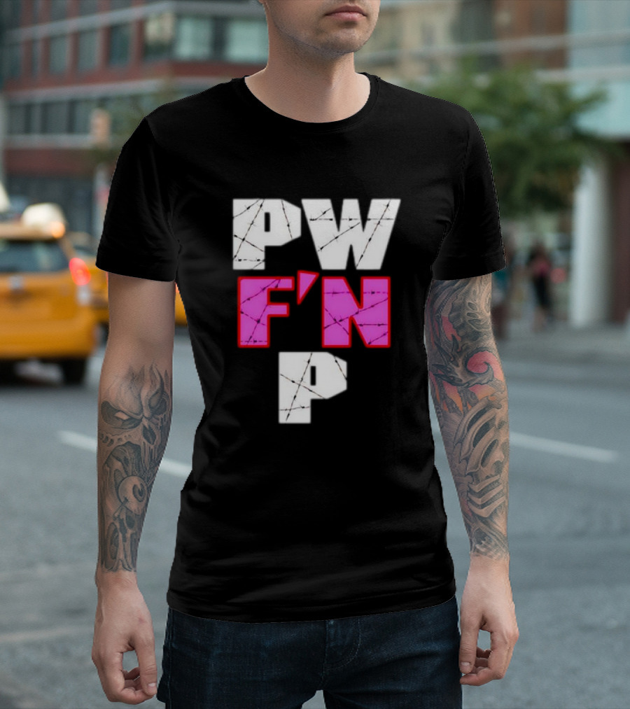 Chris Havius PW F’N P Retro Barbed Wire T-Shirt