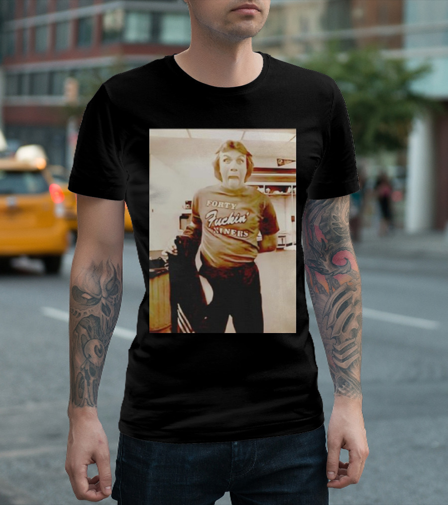 Forty Fckin’ Niners Joe Montana Retro T-Shirt