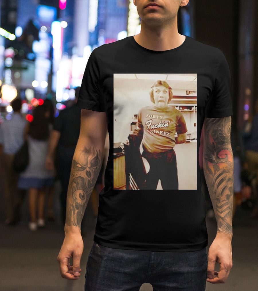 Forty Fckin’ Niners Joe Montana Retro T-Shirt