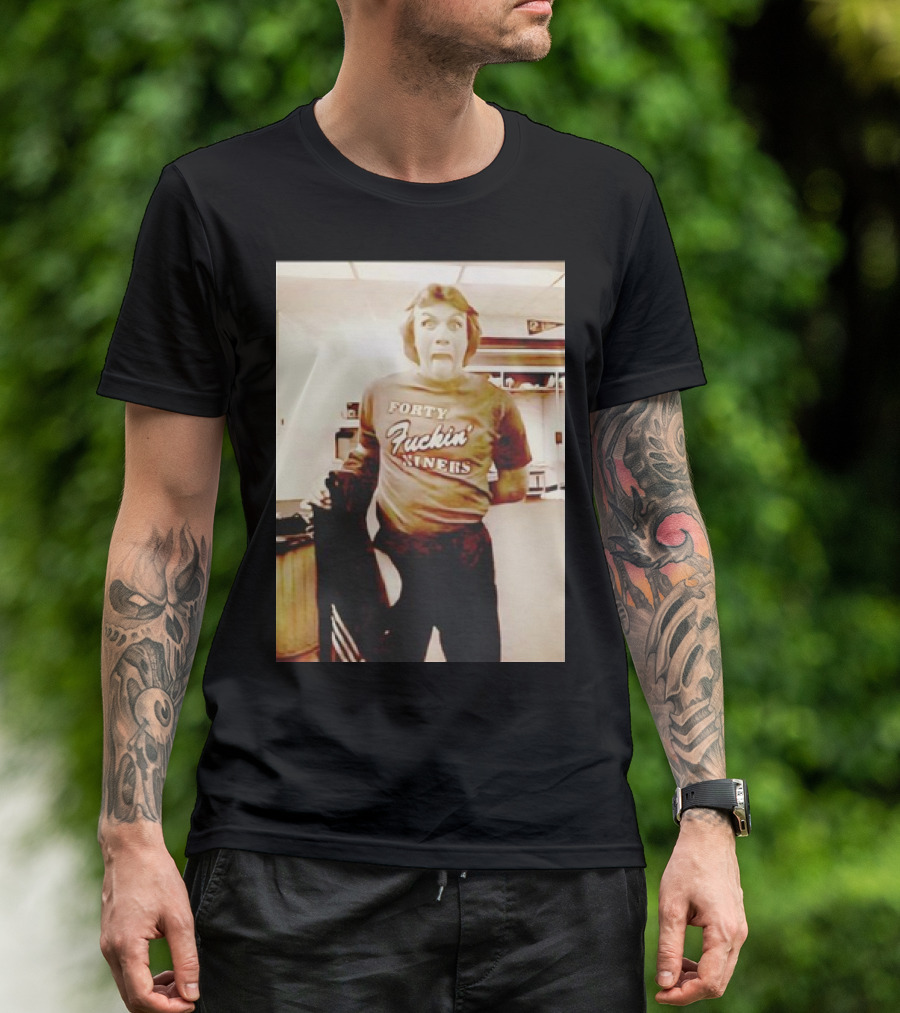 Forty Fckin’ Niners Joe Montana Retro T-Shirt