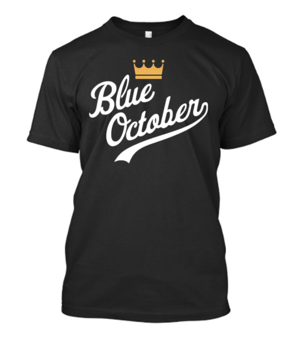 Kansas City Royals Blue October Crown T-Shirt